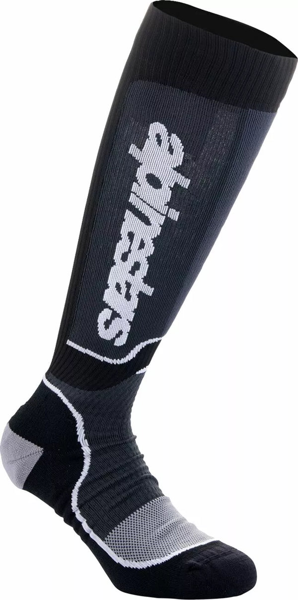 Alpinestars (MX) Sock MX Plus čierna/biela L 4702324-12-l