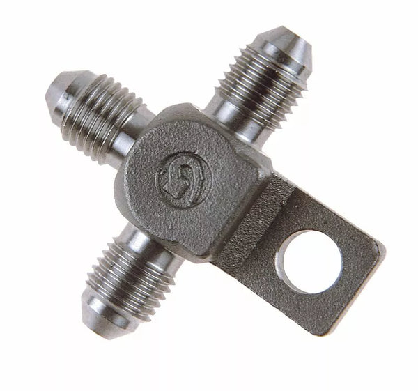 Goodridge -3 TEE W/ Locator 3/ 8x24m SS 5130-03C