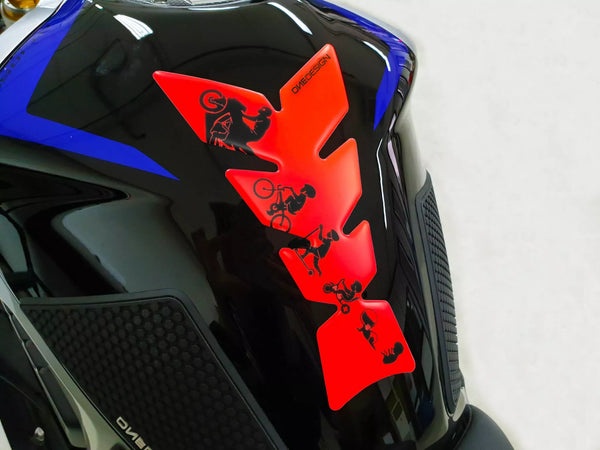 OneDesign Tankpad Matt Fluo Red CGMOON20P