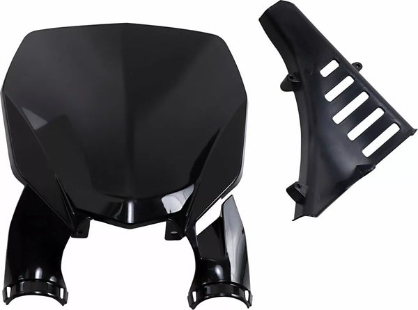 UFO Plate # štadión YZF18- Black YA04873 # 001