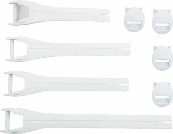 Moose Offroad Remkit - Krížové krížové topánky 10-15 (biele)