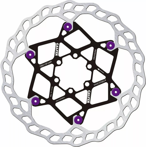 Galfer Dish Wave Float 180x2,0 mm purp db013flwp