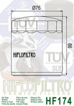 HIFLOFILTRO Oil Filter Chrome - HF174C HF174C