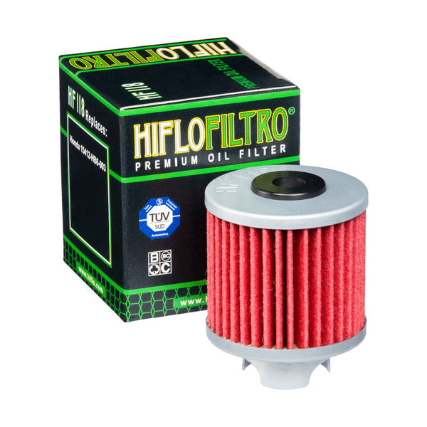 HIFLOFILTRO OIL FILTER - HF118 HF118