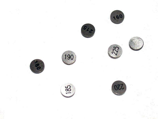 Horúce vačky ventily Ø10.0x2.85 mm - sada 5 5pk1000285