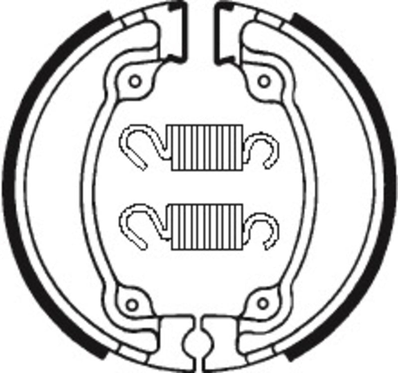 Tecnium Street/Off -road Organic Brake Shoes - BA026 1022211