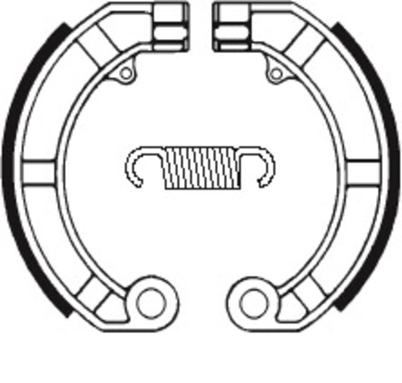 Tecnium scooter organic brake shoes - BA146 1022292