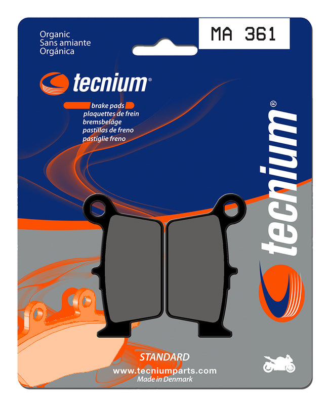 Tecnium Street Organic Brake Pads - MA361 1022493