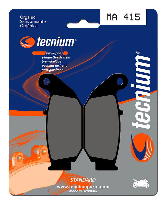 Tecnium Street Organic Brake Pads - MA415 1022508