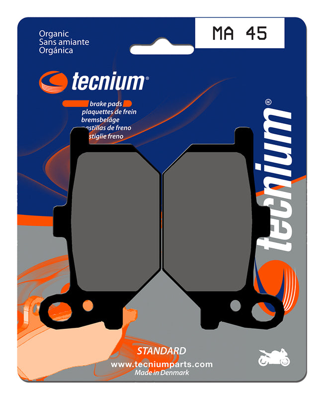 Tecnium Street Organic Brake Pads - MA45 1022517