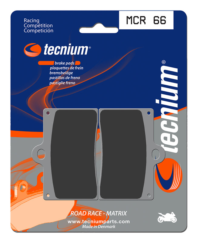 Tecnium Racing Sintered kovové brzdové podložky - MCR66 1022605