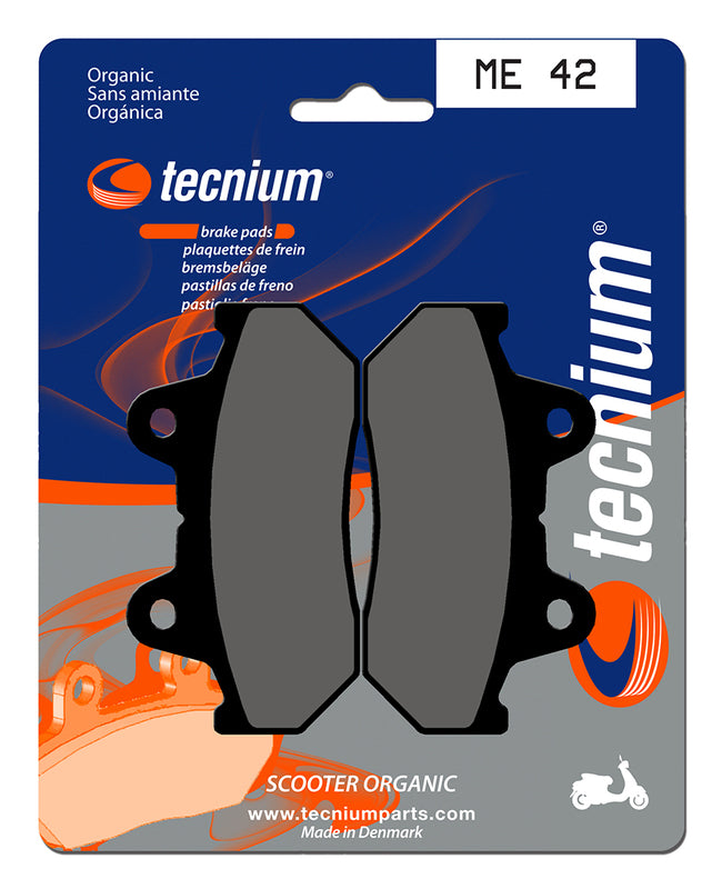 Tecnium scooter organic brake pads - ME42 1022701