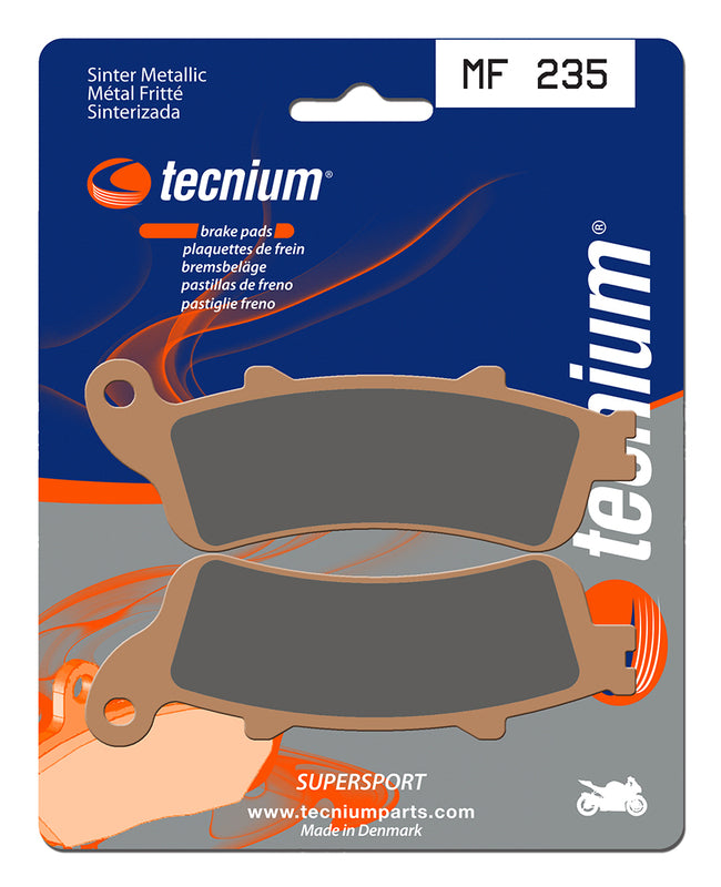 Tecnium Street Performance Sintered Metal Brake Pads - MF235 1022757