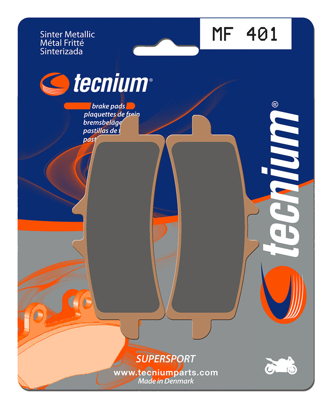 Tecnium Street Performance Sintered Metal Brake Pads - MF401 1022790