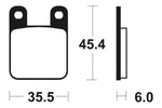 Tecnium MX/ATV Sintered kovové doštičky - MO59 1022915