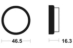 Tecnium MX/ATV Sintered kovové brzdové doštičky - MO76 1022919