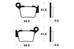 Tecnium Racing MX/ATV Sintered Metal Brzdí - MOR291 1022976