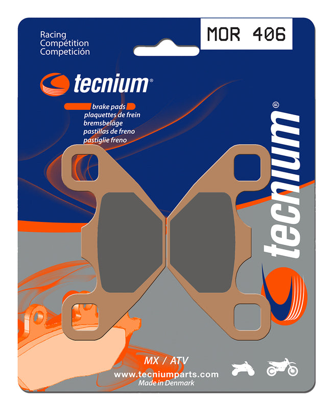 Tecnium Racing MX/ATV Sintered Metal Brzdí - MOR406 1023009