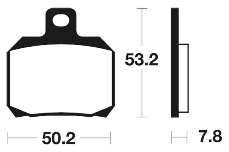 Tecnium Maxi Scooter Sintered Metal Brzdí - MSS230 1023192