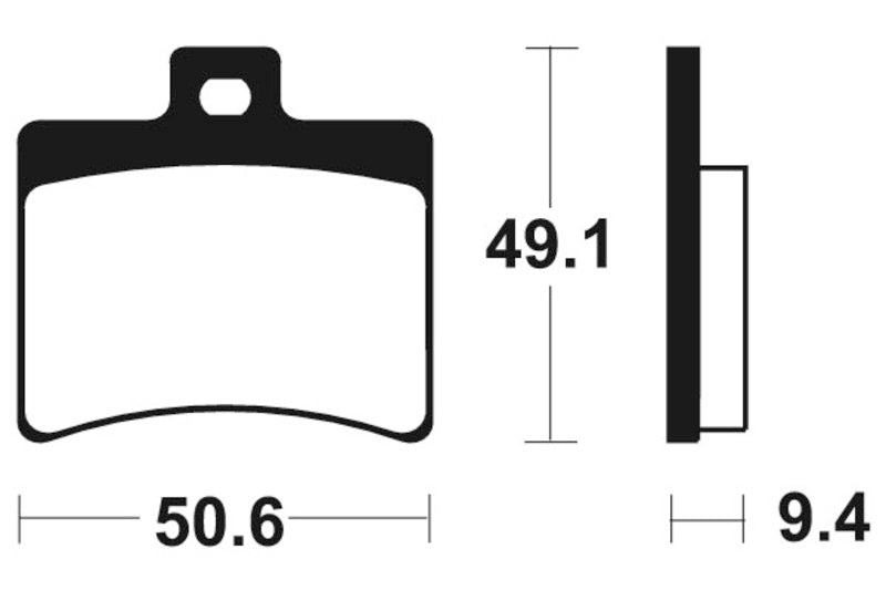 Tecnium Maxi Scooter Sintered Cover Brzdí - MSS247 1023195