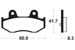 Tecnium Maxi Scooter Sintered Metal Brzdí - MSS281 1023205