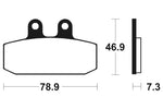 Tecnium Maxi Scooter Sintered Metal Brzdí - MSS88 1023228