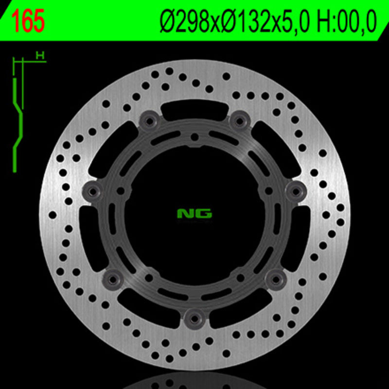 Ng brzdový disk kolo 165