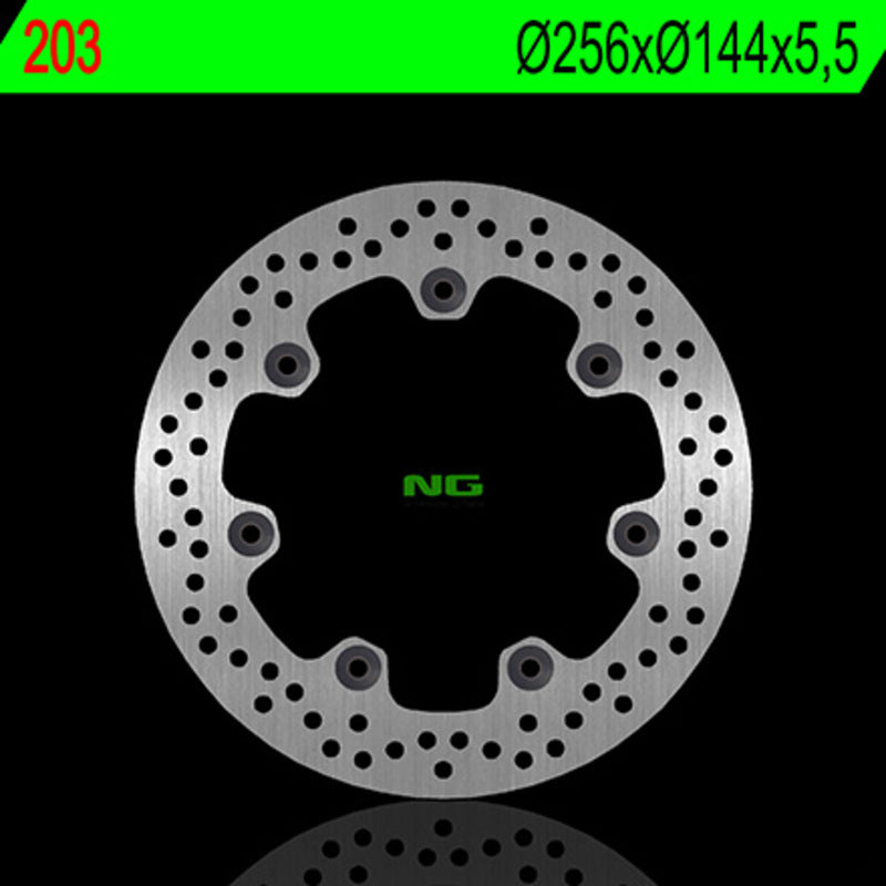 Ng brake disc round 203