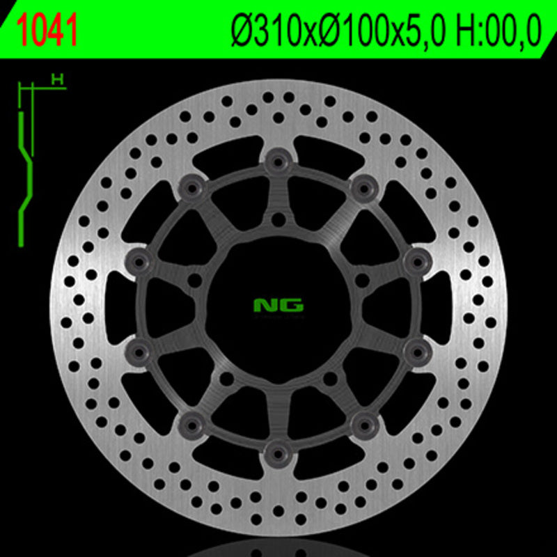 Ng brzdový disk kolo 1041