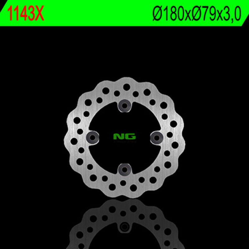 NG BRAKE DISC WAVE 1143X