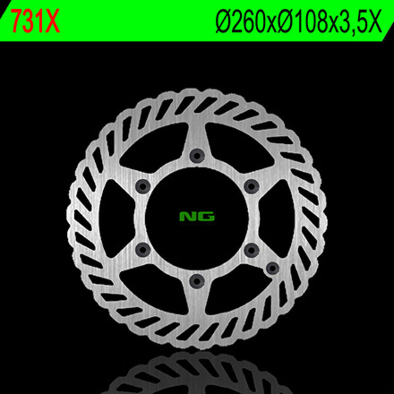 NG BRAKE DISC WAVE 731X