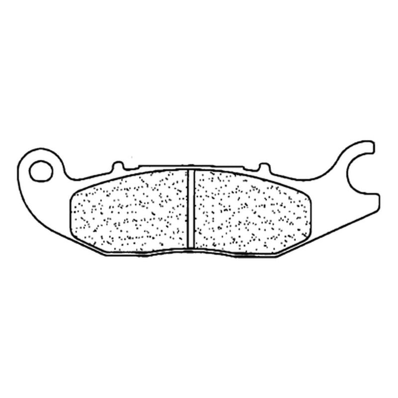 CL BRAKES Ulice Sinterované kovové brzdové podložky - 1148A3+ 1148A3+ 