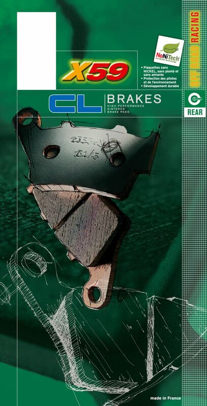 CL BRAKES Off-Road sintered kovové brzdové doštičky - 1152X59 1152X59 