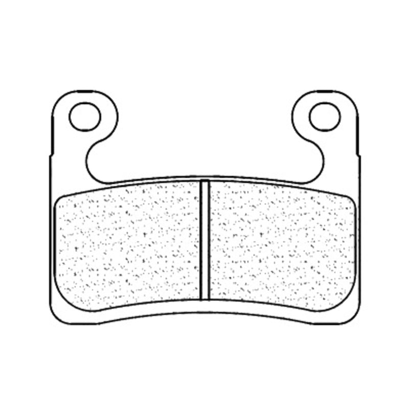 CL BRAKES Ulice Sinterované kovové brzdové doštičky - 1257A3+ 1257A3+ 