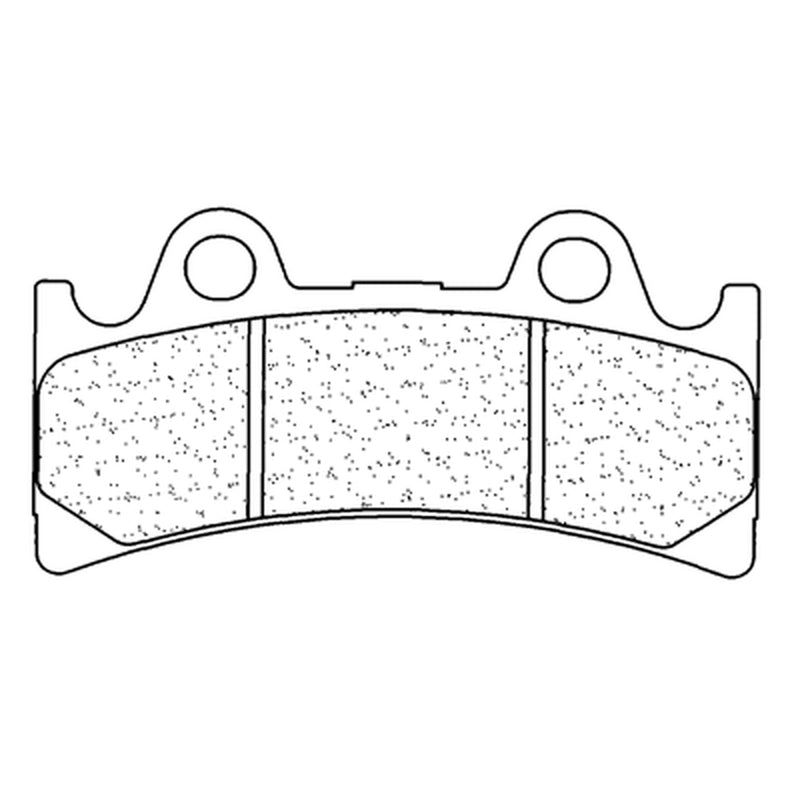 CL BRAKES Ulicové sinterované kovové brzdové doštičky - 2254A3+ 2254A3+ 