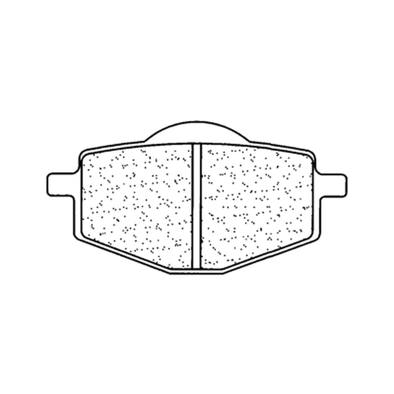 CL BRAKES Ulicové sinterované kovové brzdové doštičky - 2284A3+ 2284A3+ 