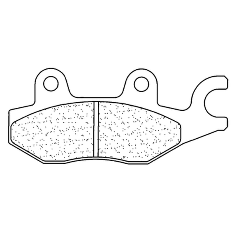 CL BRAKES Ulicové sinterované kovové brzdové doštičky - 2326A3+ 2326A3+ 