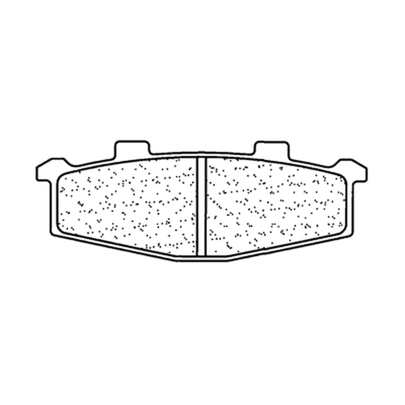 CL BRAKES Uličné sintrované kovové brzdové doštičky - 2389A3+ 2389A3+ 