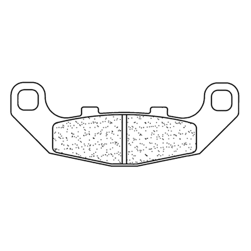 CL BRAKES Uličné sintrované kovové brzdové doštičky - 2389A3+ 2389A3+ 