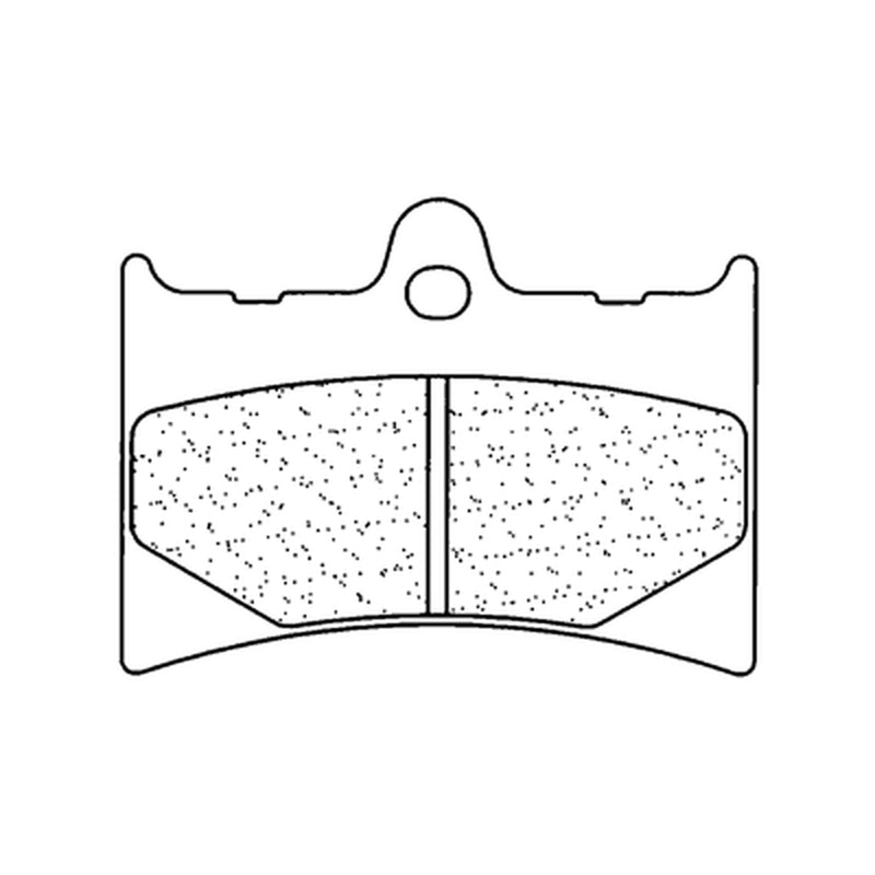 CL BRAKES Ulicové sinterované kovové brzdové doštičky - 2398A3+ 2398A3+ 