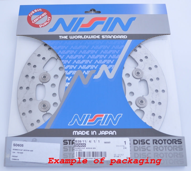 NISSIN Round Semi-Floating Brake Disc SD-502