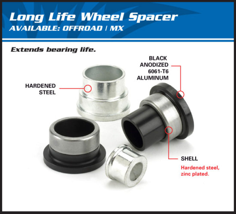 Všetky gule SPACER SPACER SPACER HONDA CR125R/CR250R/CR500R 11-1004