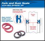 Všetky guľky Fork Dust Seal Set - 30x44x31 mm 57-124