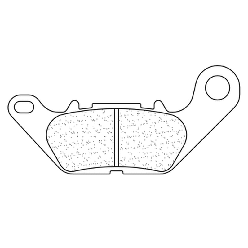 CL BRAKES Ulicové sinterované kovové brzdové doštičky - 1224A3+ 1224A3+ 