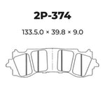 NISSIN Street /Off-Road Sintered Metal Brake pads - 2P-374ST 2P-374ST