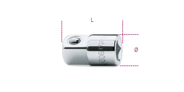 Beta 1/4 '' Female and 3/8 '' 'Male Adaptor 009000814