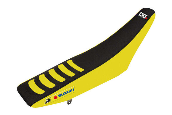 Blackbird Double Grip 3 Saddle Cover - Suzuki RM85 1323H (žltá /čierna)