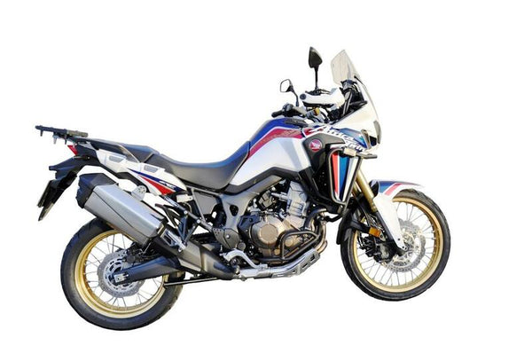 Bihr čierne hliníkové dobrodružné bary Honda Africa Twin CRF1000L DCT ABS2BI197024A0004