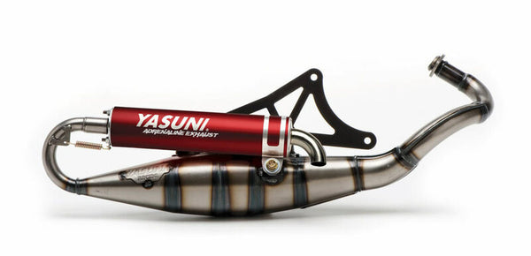 Yasuni scooter r exhaust - aluminum tub420r