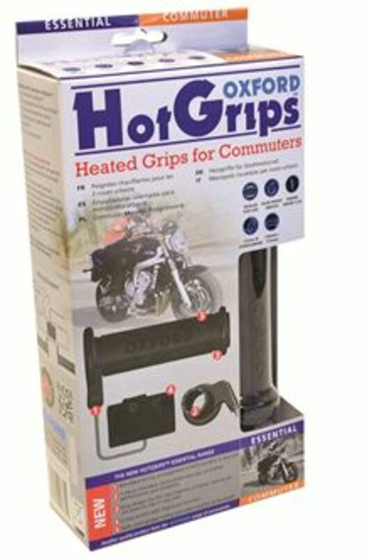 Esenciálne dochádzajúce zohrievané úchopy Oxford Hot Grip z Hot Grip z 771